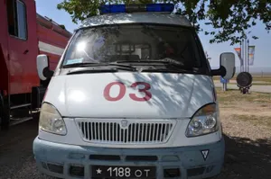 Четыре кареты скорой оказывают медпомощь военным на полигоне «Гвардейский»