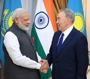 Нурсултан Назарбаев встретился с премьер-министром Индии