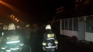 В Алматы сгорел магазин