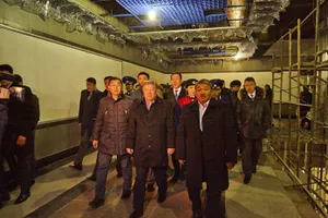 Аким Алматы проверил готовность новых станций метроЭксклюзив