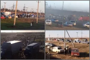 Золотая лихорадка в Аксу – сотни людей роют землю