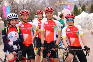 Сезон велопробегов открыли в Алматы. ФОТО