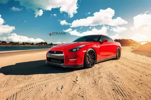 Nissan GT-R Alpha 7 на дисках Strasse Wheels
