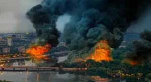 ДНР: Украинская армия обстреляла Донецк фосфорными бомбами