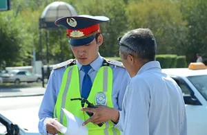 Около 49 миллионов тенге оплатили нарушители ПДД в Жамбылской области