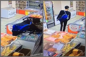 Ловкий вор попал на видео в Павлодаре
