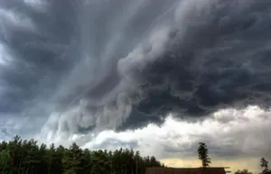 Уходящий в сторону Сибири циклон принесет штормы в Казахстан