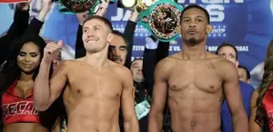 Головкин отправил Джейкобса в технический нокдаун