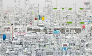 Бумажные небоскребы Катсуми Хаякава