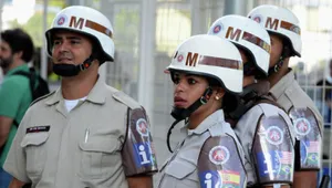 В Бразилии попытались сжечь урну для электронного голосования