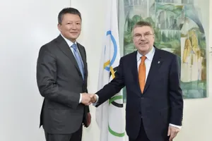 Тимур Кулибаев и Томас Бах обсудили проблемы допинга