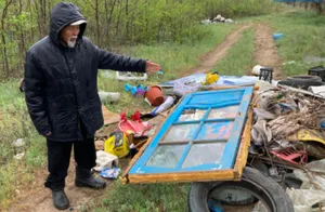 В Актобе питомник деревьев превращают в свалку