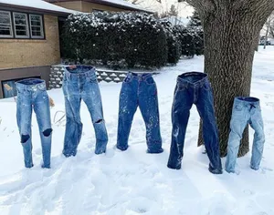 Флешмоб «ледяные штаны» запущен в США