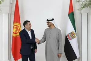 Именем основателя ОАЭ назовут горную вершину в Кыргызстане