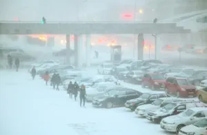 Астана әуежайында қатты боран салдарынан 11 рейс тоқтатылды