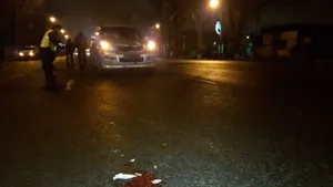 В Алматы джип сбил двух пешеходов