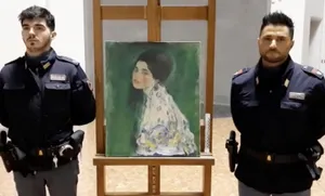 В стене нашли украденную картину Климта в Италии