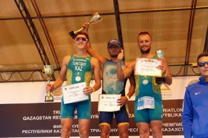 Алматинец Ануар Турубаев завоевал Кубок Казахстана по триатлону