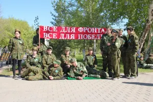 В Кокшетау прошел автопробег, посвященный Дню Победы