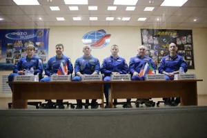 Опубликовано видео перехода экипажа «Союз МС-11» на борт МКС