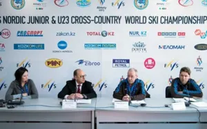 В Алматы для Чемпионата мира FIS привезен снег с гор