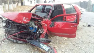 Лобовое столкновение в Алматы – трое пострадавших