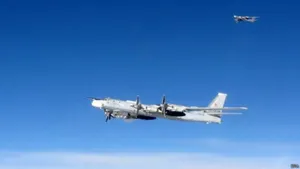 Российские бомбардировщики замечены у берегов Англии