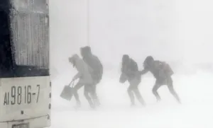 В Павлодарской области ветер сбивал с ног людей и срывал крыши домов