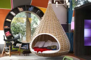 Креатив в интерьере: подвесные кровати