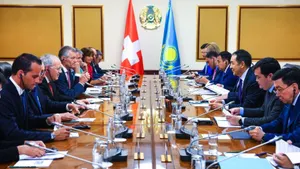 Бакытжан Сагинтаев принял федерального советника Швейцарии