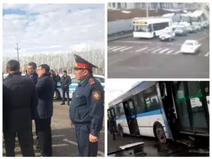 Более тридцати человек пострадали в массовой аварии в Нур-Султане