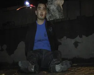 В Алматы вооруженный автоугонщик попал в ДТП. Фото