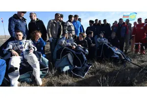 Казахстанская степь очень красивая, любовались и радовались – космонавты