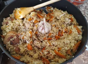 В Турцию доставляют плов из Узбекистана