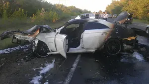 Жуткая автокатастрофа с человеческими жертвами произошла по дороге в павлодарский аэропорт