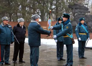 В Алматы приняли эстафету «Честь победе»