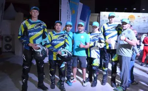 Команда казахстанских квадроциклистов успешно дебютировала в Дубае