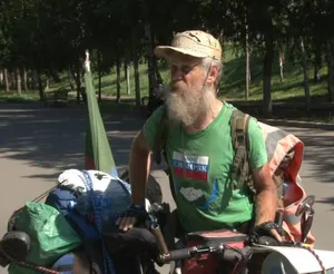 22 тыс. км преодолел на велосипеде и прибыл в Павлодар известный путешественник