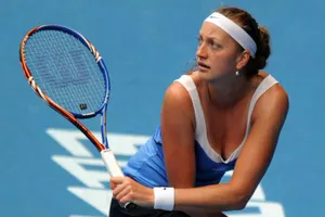 Петра Квитова вышла во второй круг теннисного турнира в Шэньчжэне