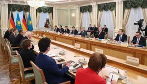 Ситуацию в Украине обсудили президенты Германии и Казахстана