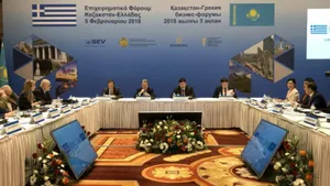 В Астане прошел казахстанско-греческий бизнес-форум