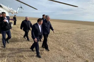 Токаев с рабочей поездкой прибыл в Акмолинскую область