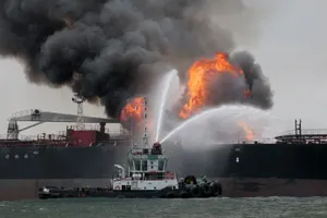 «Взрыв танкера с казахстанской нефтью»: в Минэнерго прокомментировали инцидент у берегов Ливии