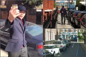 Видео с гуляющим в Лондоне Бергеем Рыскалиевым появилось в соцсетях