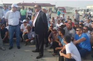 Новая забастовка нефтяников в Жанаозене