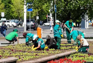 8,6 миллиона цветов посадят в Нур-Султане