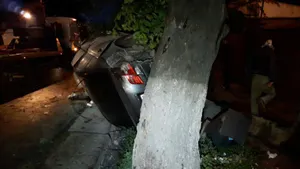 Уснувший водитель стал причиной аварии в Алматы