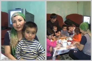 Семь детей в 26 лет – самая молодая многодетная мама живет в Шымкенте