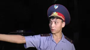 Алматинский полицейский получил госнаграду «Айбын» II степени за спасение жизни человека