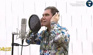 Как он проводит лето – репортаж об отпуске Бердымухамедова